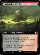 Pântano Ardente / Smoldering Marsh - Magic: The Gathering - MoxLand